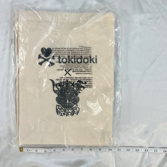 Tokidoki Canvas Tote Bag SDCC Exclusive Laminate Most Wanted New Sealed - Picture 3 of 4